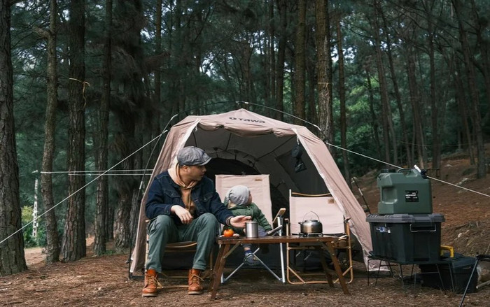 Hà Nội 3 vạn F0 mỗi ngày: Rủ nhau 'bỏ nhà' lên núi, vào rừng cắm trại trốn dịch Ảnh 2