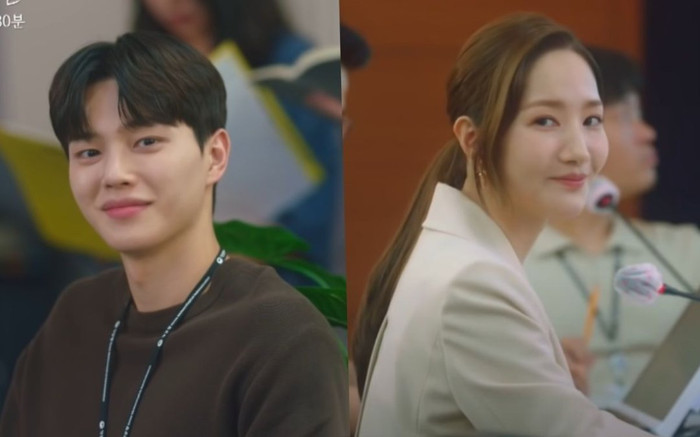 Park Min Young 'làm hòa' với Song Kang hậu nghi án lườm nguýt ở hậu trường, rating phim tăng vọt trở lại Ảnh 2