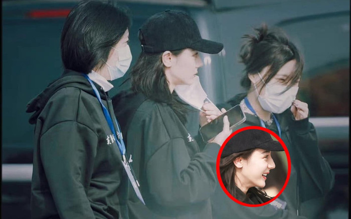 Địch Lệ Nhiệt Ba xuất hiện đẹp như nữ thần nhưng thái độ lại gây chú ý tại lễ khai máy 'Công Tố Tinh Anh' Ảnh 2