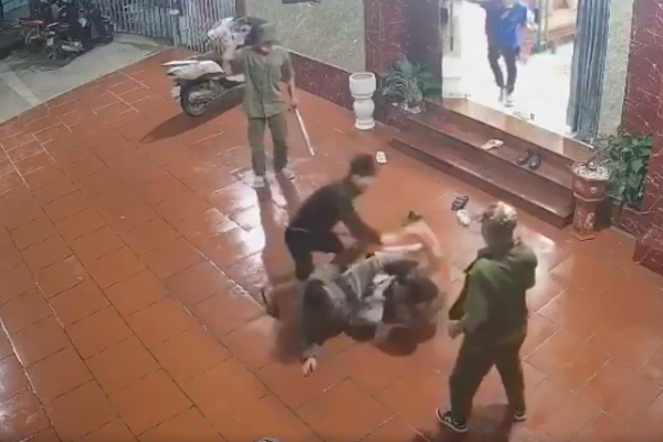 Hiện trường vụ việc.