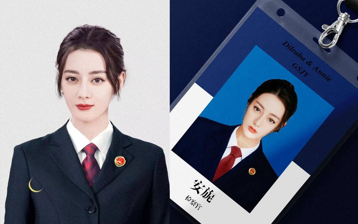 Lộ tạo hình công tố viên của Địch Lệ Nhiệt Ba, ảnh đẹp đấy nhưng khi biết sự thật mới ngã ngửa Ảnh 2