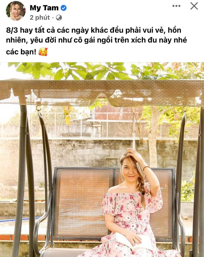 Mỹ Tâm ngọt ngào gửi lời chúc mừng đến cộng đồng người hâm mộ của mình.