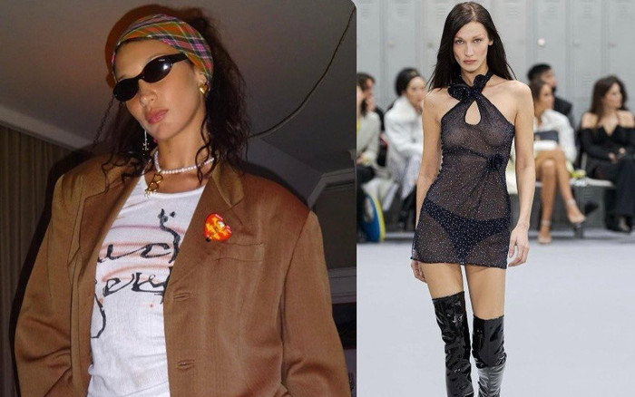 'Quẩy banh nóc' với style đậm chất it girl của 'nữ chúa' táo bạo Bella Hadid Ảnh 2