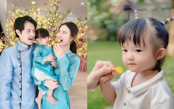 Sau khi học nâng tone, Winnie được mẹ Đông Nhi cho hoá thân làm 'công chúa bong bóng' Ảnh 2