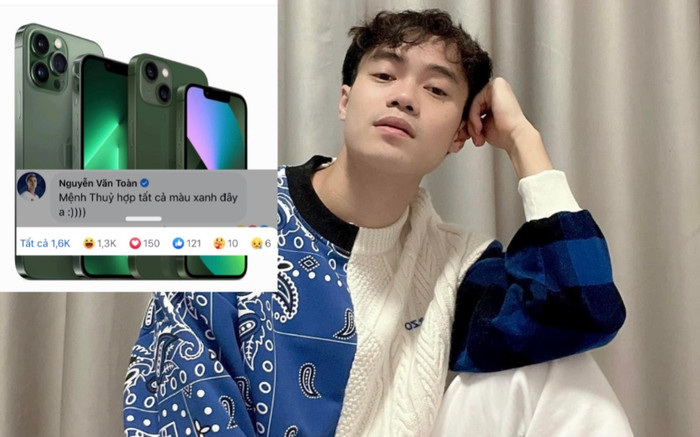 'Chủ tịch' Văn Toàn nhận xét đúng 1 câu về iPhone 13 màu xanh lá, netizen phản ứng đầy bất ngờ Ảnh 2