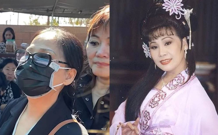 Nghệ sĩ Tài Linh xuất hiện tại đám tang của NSƯT Ngọc Đáng tại Mỹ, được đàn em vây quanh chào đón Ảnh 2