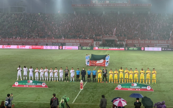Phản biện VPF, CLB Hải Phòng đề nghị cho CĐV và cầu thủ tiếp tục hát Quốc ca Ảnh 2