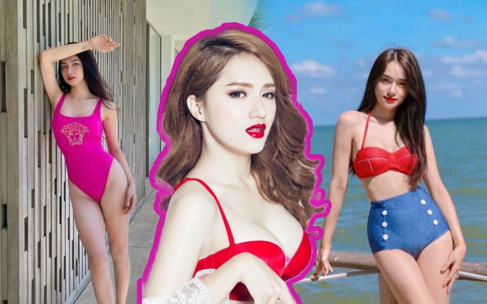 Cùng diện đồ tắm, Hương Giang ngày xưa và nay khác nhau một trời một vực Ảnh 2