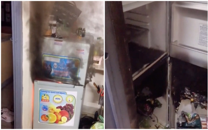 Suýt chết vì tủ lạnh bốc cháy ngùn ngụt, cô gái lại bị chỉ trích dữ dội vì điều này Ảnh 2