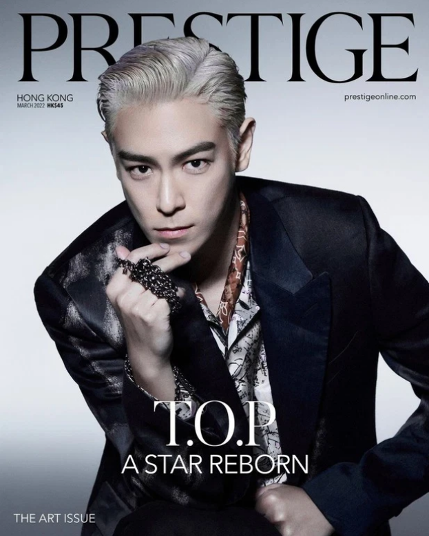 T.O.P trên tạp chí Prestige.