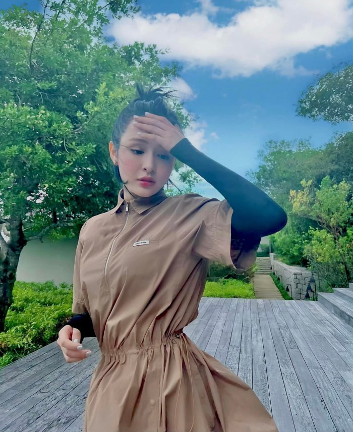 Hiền Hồ đã có chuyến đi tới Ninh Thuận dịp sinh nhật tuổi 25.