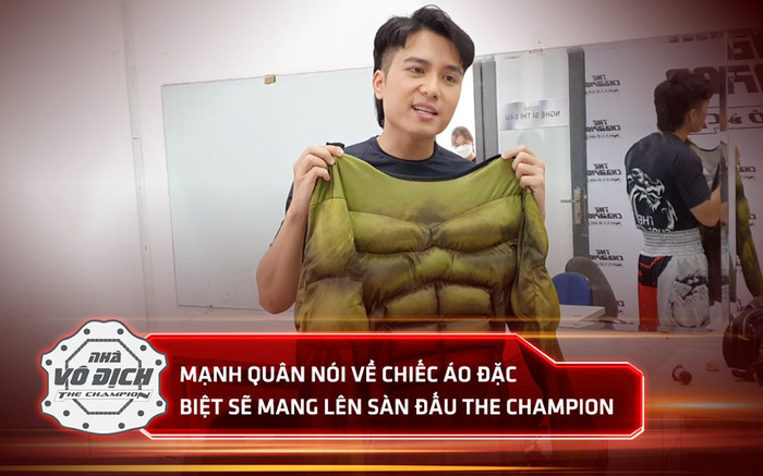 Mạnh Quân tiết lộ chiếc áo đặc biệt tại The Champion, công dụng thần kỳ khiến bất kỳ ai cũng trầm trồ Ảnh 2