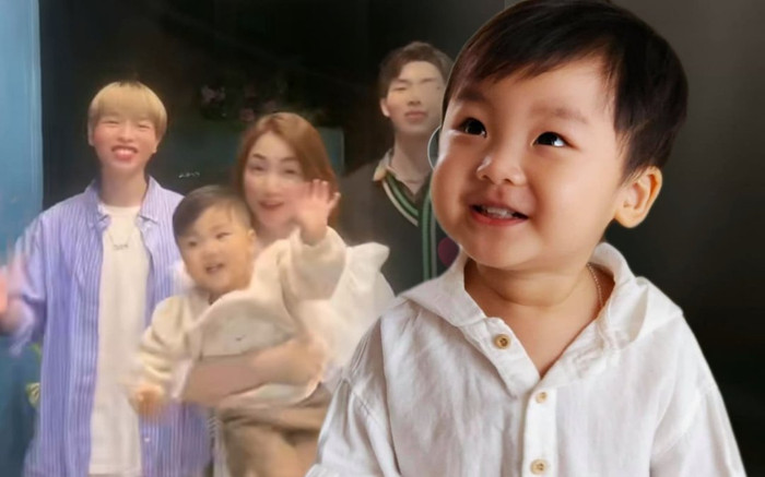 Gia đình Hoa Dâm Bụt hội ngộ 'phá đảo' trend mới, nhưng người chiếm spotlight lại chính là bé Bo Ảnh 2