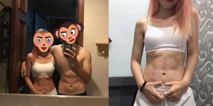 Cặp đôi cùng đồng hành với nhau trong việc giữ gìn hình thể.