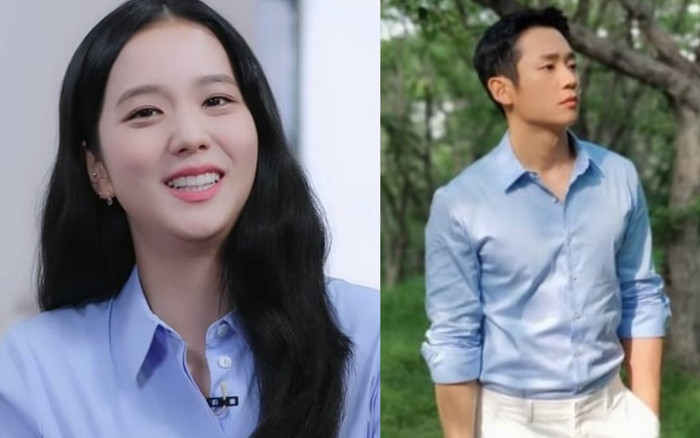 Jisoo (BLACKPINK) lên truyền hình, nào ngờ bị soi mượn áo của Jung Hae In để mặc? Ảnh 2