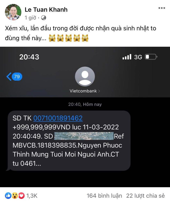 Chia sẻ của quản lý Noo Phước Thịnh.