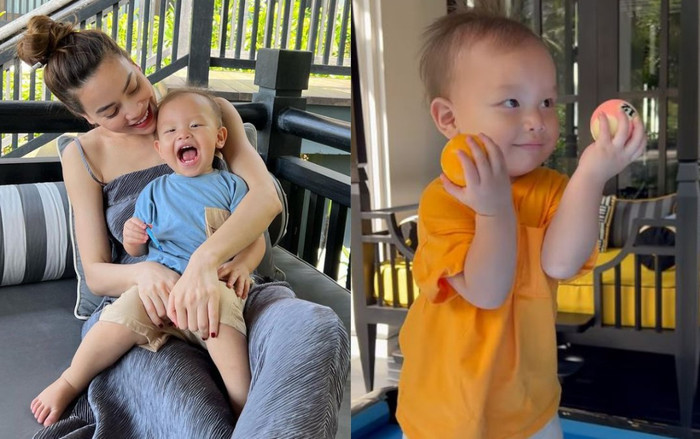 Hà Hồ khoe khoảnh khắc Leon tinh nghịch, vui vẻ hết nấc cùng anh trai Subeo Ảnh 2