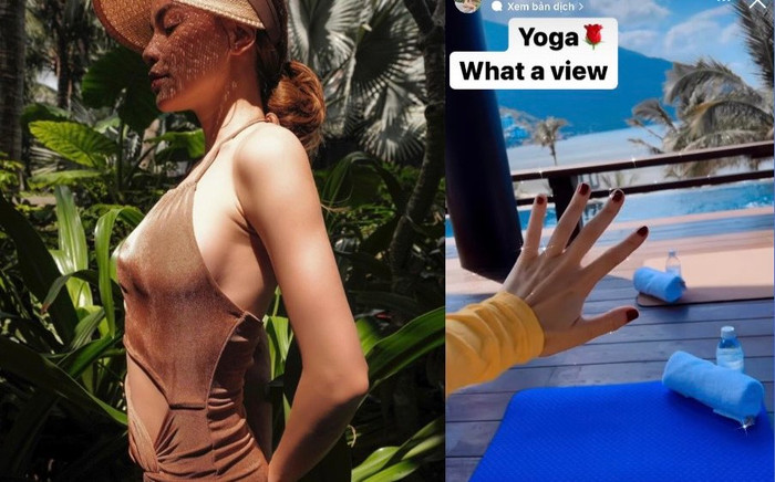 Đi resort mà không quên nhiệm vụ này, thảo nào body Hà Hồ đẹp mê đến vậy Ảnh 2