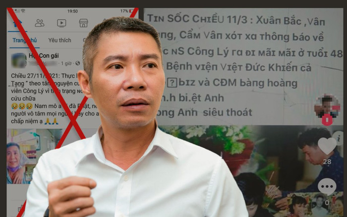 Xuất hiện tin đồn NSND Công Lý 'qua đời', MC Thảo Vân khóc nấc trong tang lễ khiến dân tình phẫn nộ Ảnh 2