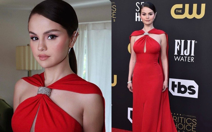 Visual hoàn hảo nhưng Selena Gomez cũng khó né ống kính hiểm hóc, lộ 'phụ tùng' trên thảm đỏ Ảnh 2