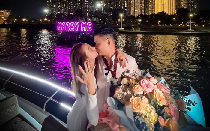 Hot! Minh Hằng được bạn trai đại gia cầu hôn đúng Valentine trắng: Tháng 6 sẽ tổ chức đám cưới Ảnh 2
