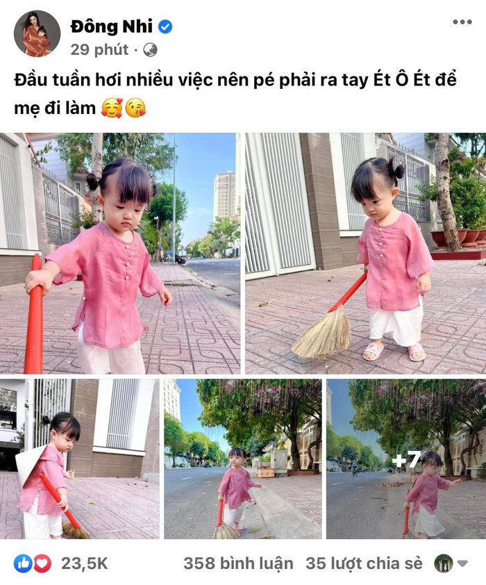 Mẹ Đông Nhi chỉ việc đi làm, mọi việc ở nhà đã có Winnie lo!