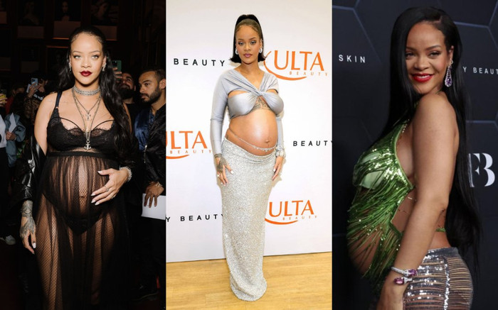Gu thời trang bà bầu 'chặt chém' chẳng nể mặt ai của Rihanna Ảnh 2