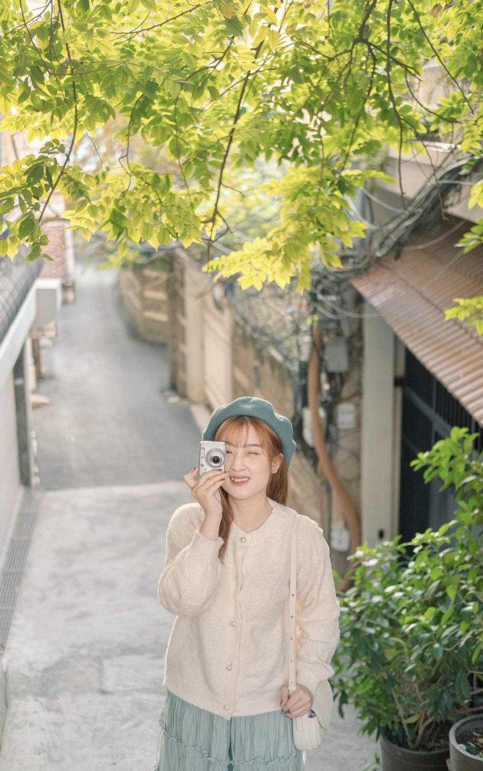 'Không nói là Hà Nội thì cứ nghĩ là Nam Triều Tiên hay Nhật thôi' . Ảnh: @ngocdiepstagram