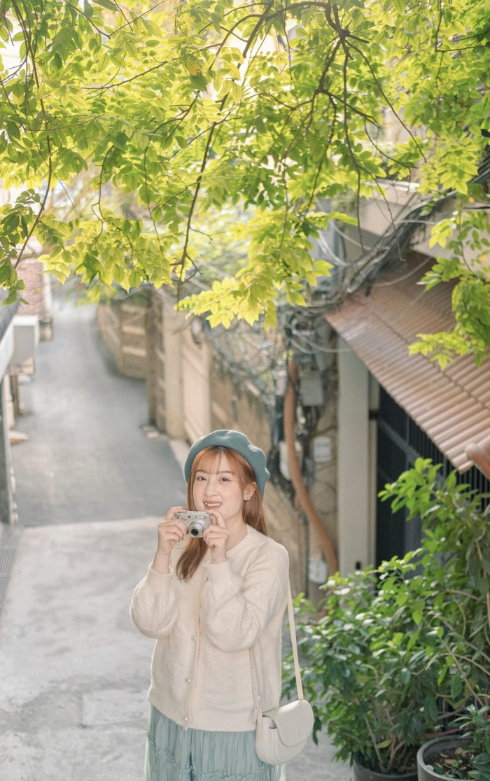'Sắm bộ đồ đi chụp concept Hàn Quốc ngay thôi'. Ảnh: @ngocdiepstagram