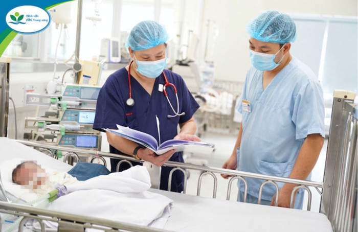 Nhiều trẻ nguy kịch do không được đi khám chữa kịp thời trong dịch bệnh Covid-19. (Ảnh: BV Nhi Trung ương).