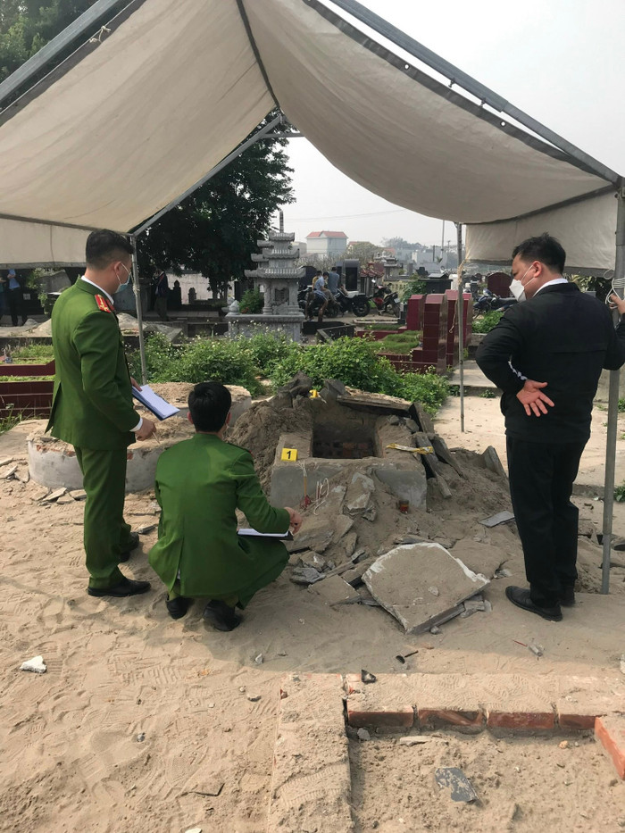 Lực lượng chức năng vào cuộc làm rõ vụ việc.