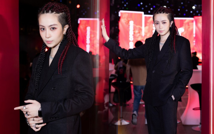 Gil Lê tết tóc siêu dài, diện mạo cực 'soái', bảo sao fan điêu đứng Ảnh 2