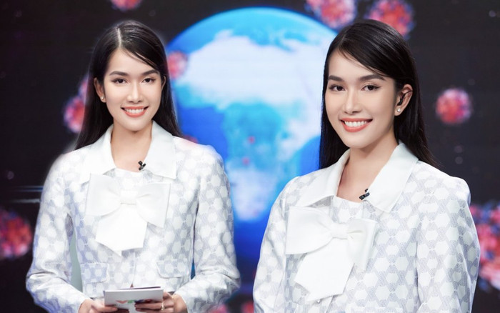 Á hậu Phương Anh đảm nhận vai trò MC - BTV: Nàng hậu học giỏi ghi điểm với lối dẫn ấn tượng Ảnh 2