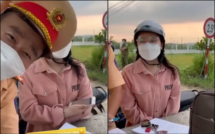 Dân mạng truy lùng danh tính nữ sinh hát cho CSGT nghe khi bị đề nghị dừng xe để kiểm tra Ảnh 2