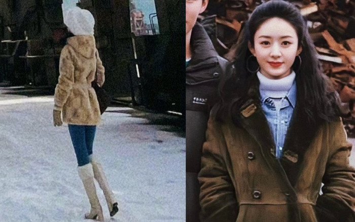 Triệu Lệ Dĩnh bị chụp lén ở hậu trường Dã man sinh trưởng: Đôi chân dài miên man nhưng sao gầy quá! Ảnh 2