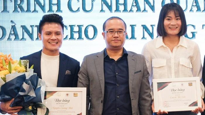 Quang Hải học cùng lúc 2 trường Đại học Ảnh 2