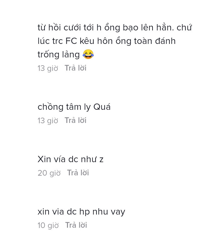 Ở dưới phần bình luận của video, người hâm mộ kể chuyện thời điểm Ông Cao Thắng và Đông Nhi khi còn hẹn hò: 'Từ hồi cưới tới giờ ổng bạo lên hẳn, chứ lúc trước người hâm mộ kêu hôn ổng toàn đánh trống lảng'