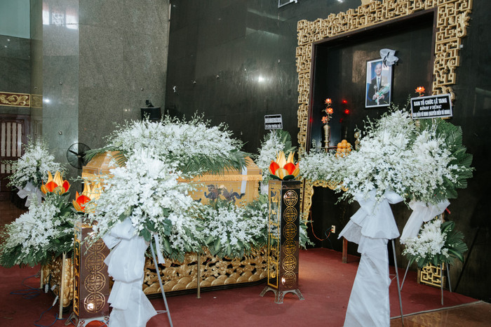 Quang cảnh lễ tang đạo diễn Vũ Minh