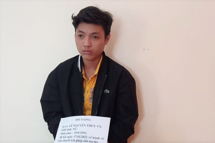 Đối tượng Lê Nguyễn Thúy Vy.  Ảnh: Báo Thanh Niên