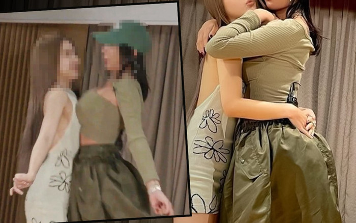 Cư dân mạng 'choáng váng' khi hai nữ ca sĩ đình đám chào hỏi nhau bằng pha... đọ ngực Ảnh 2