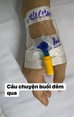 Hình ảnh của sao nữ Vbiz được đăng tải trên story tại trang cá nhân