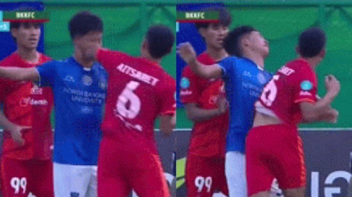 Từ hôm nay (19/3), Aitsaret Noichaiboon bị cấm tham dự tất cả giải đấu thuộc hệ thống của Liên đoàn bóng đá Thái Lan (FAT) trong 3 năm. Cầu thủ Thái Lan bị phạt vì đánh đối thủ.