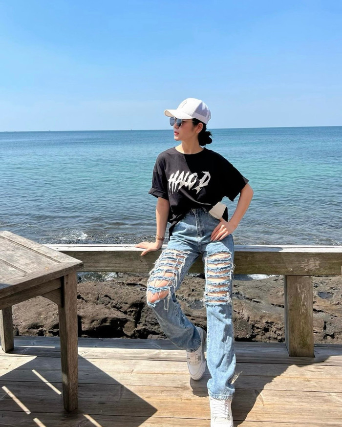 Hình ảnh Chu Thanh Huyền - bạn gái tin đồn hiện tại của Quang Hải.