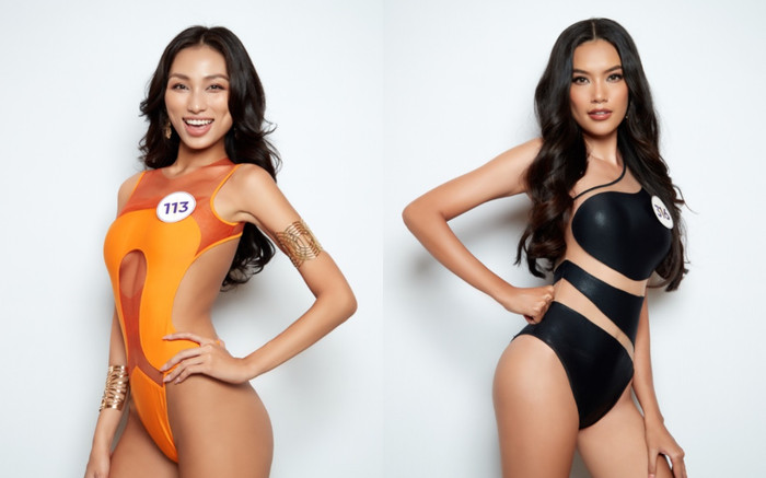 So kè hình thể thí sinh MUV 2022 với bikini: Bảo Ngọc, Hoàng Phương có ghi điểm? Ảnh 2