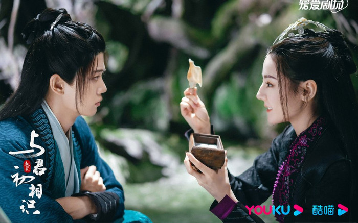 Nhiệt Ba đáp trả cực phũ phàng khi Nhậm Gia Luân xin điều này tại hậu trường Ngự Giao Ký Ảnh 2