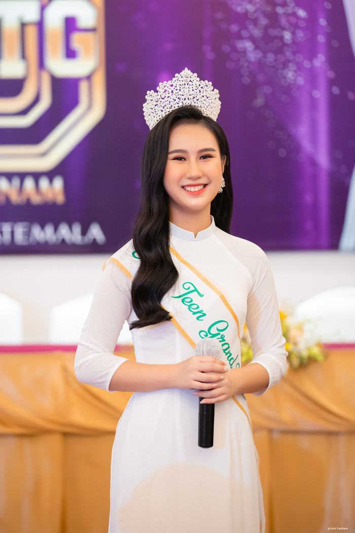 Nữ sinh 14 tuổi đại diện Việt Nam tham dự Miss Teen Grand International 2022 Ảnh 4