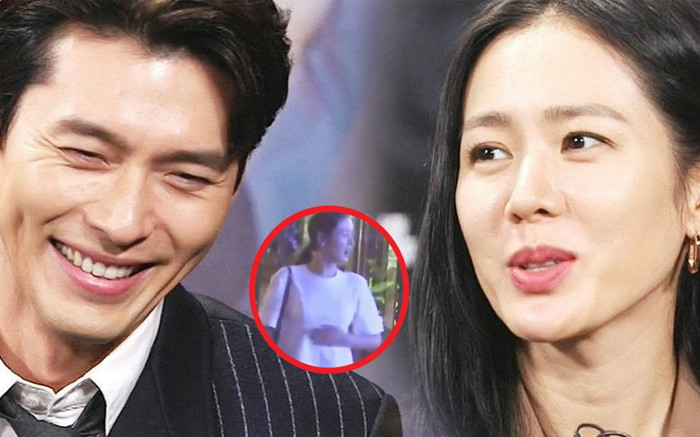 Lộ clip Son Ye Jin liên tục xoa bụng ngay trước đám cưới với Hyun Bin, vòng 2 to bất thường! Ảnh 2