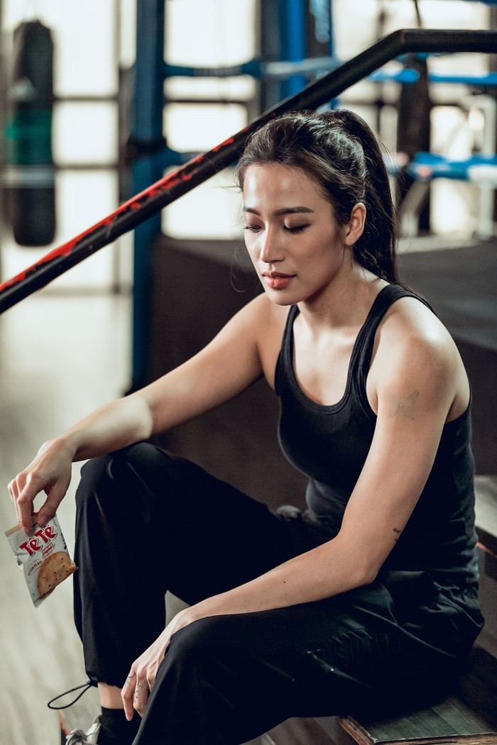 Phan Ngân từng là nữ võ sĩ lên sàn đấu tại The Champion