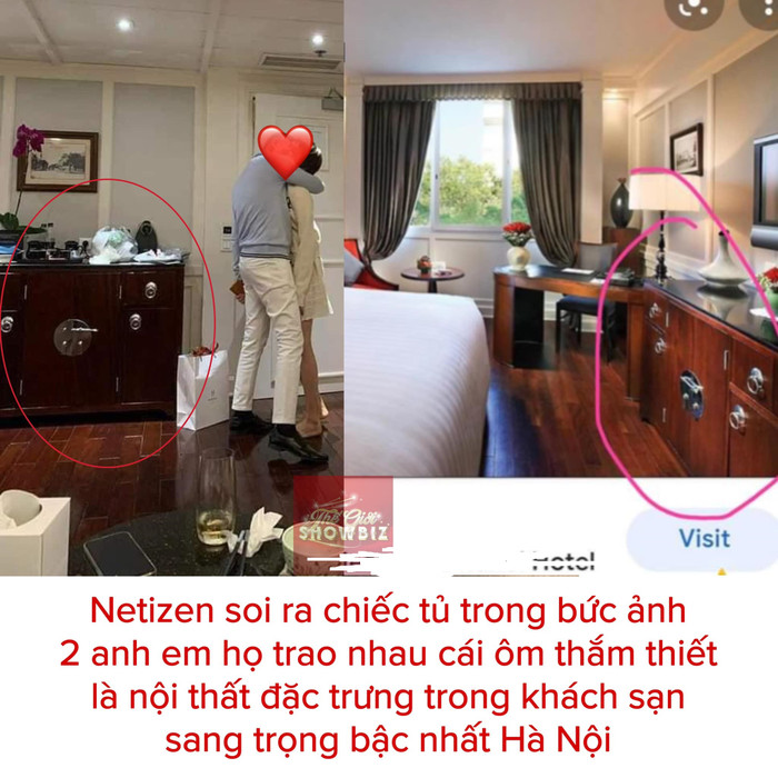 Netizen soi ra hình ảnh đại gia ôm ấp Hiền Hồ được cho là tại một khách sạn bậc nhất ở Hà Nội