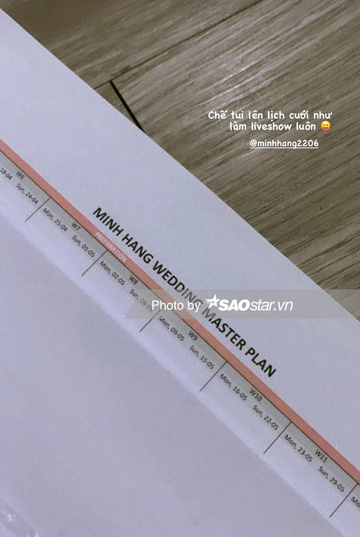 Người quen hé lộ kế hoạch siêu đám cưới của Minh Hằng, cảm thán 'như làm liveshow' Ảnh 4